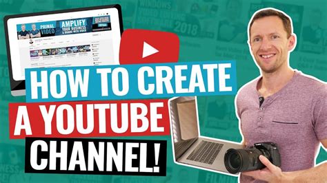 how to create a YouTube channel